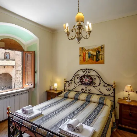 Sangi Studio Apartment - With Amazing View Of The Duomo San Gimignano Exterior foto